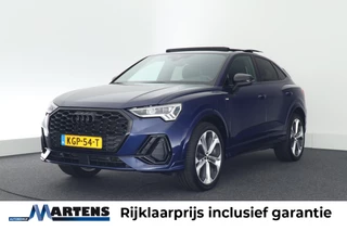 Audi Q3 Sportback 45 TFSI e 245pk S Edition Trekhaak 360Camera Keyless ACC Ambianceverl. Stoelverwarming Virtual Cockpit Navigatie 2x S-Line