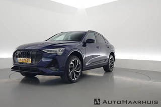 Hoofdafbeelding Audi e-tron Audi e-tron Sportback 55 quattro S Line 95 kWh | HUD | 360cam | Adapt. Cruise | 21'' | Luchtvering | Stoelverw. |