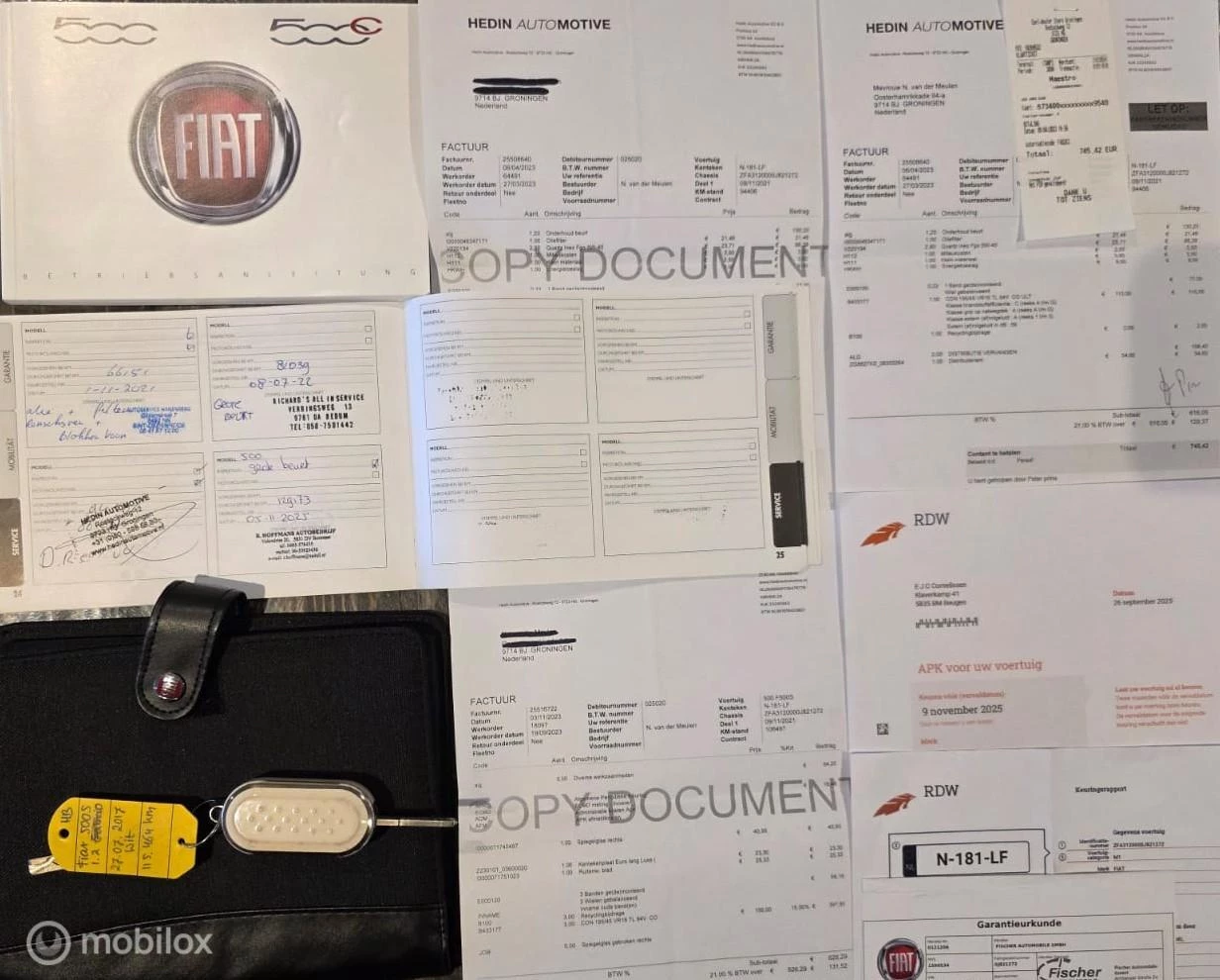 Hoofdafbeelding Fiat 500