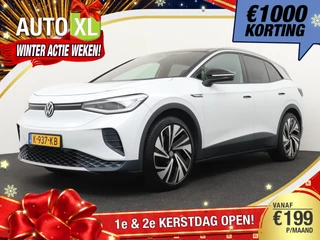 Volkswagen ID.4 Max 77 kWh Nieuwe Accu Warmtepomp Pano-dak Memory 1k