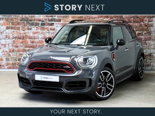 MINI Countryman John Cooper Works ALL4 Chili Automaat / Navigatiesysteem Plus / Leder / Panoramadak / Harman Kardon / Stoelverwarming / Achteruitrijcamera / 19 Inch / Sportstoelen / Parkeersensoren voor+achter / Climate Control / Head-Up Display
