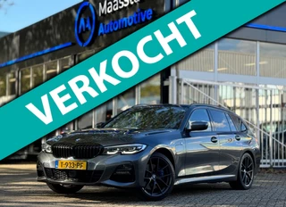 BMW 3-serie Touring 330e xDrive HE|M-sport|Lane ass|Panorama|Trekhaak|H&K|Unieke uitvoering|Volledig onderhouden