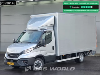 Iveco Daily 35C18 3.0L Automaat 1000KG Laadklep Zijdeur Dubbellucht 2025-Model Bakwagen ACC Airco Cruise Navi D'Hollandia Euro6 Meubelbak Koffer 21m3 Airco
