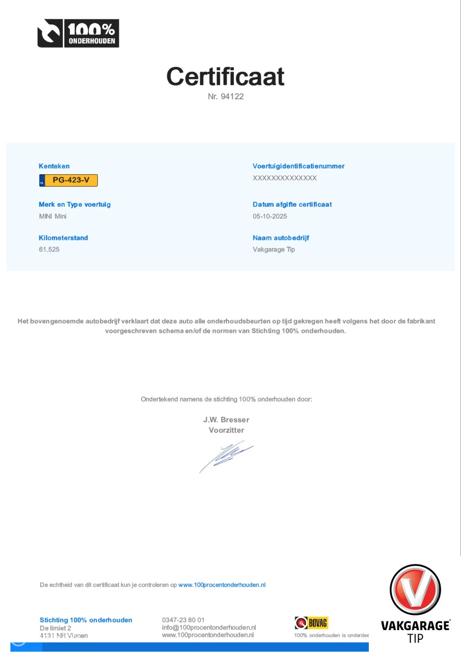 Hoofdafbeelding MINI One