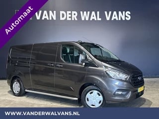 Ford Transit Custom 2.0 TDCI 170pk Automaat L2H1 Euro6 Airco | Navigatie | Trekhaak | LED Android Auto, Cruisecontrol, Parkeersensoren, Stoelverwarming, Verwarmde voorruit, Bijrijdersbank, Sidebars