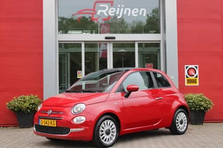 Fiat 500 1.0 Hybrid 69PK DOLCEVITA | PANORAMA DAK | APPLE CARPLAY/ANDROID AUTO | HALF LEDEREN BEKLEDING "TESSUTO DISEGNO" MET SPORTSTOELEN | DONKERE HEMELBEKLEDING | CRUISE CONTROL | AIRCO | LICHTMETALEN VELGEN 15" | CHROME DELEN EXTERIEUR | DAB+ RADIO |