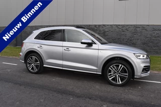 Audi Q5 55 TFSI e quattro Competition S-line, leder, pano dak, navigatie gigitaal cockpit