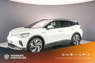 Volkswagen ID.4 Pro 204pk Automaat Panoramadak, Trekhaak, Warmtepomp, LED matrix koplampen, Elektrische achterklep, Adaptive cruise control, 360 camera, Navigatie, Stoelverwarming, Achteruitrijcamera, Stuurwiel verwarmd