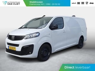 Fiat Scudo 2.0 MultiJet L3H1 | Airco | Cruise | 3-Zitplaatsen | Trekhaak | Uit voorraad leverbaar