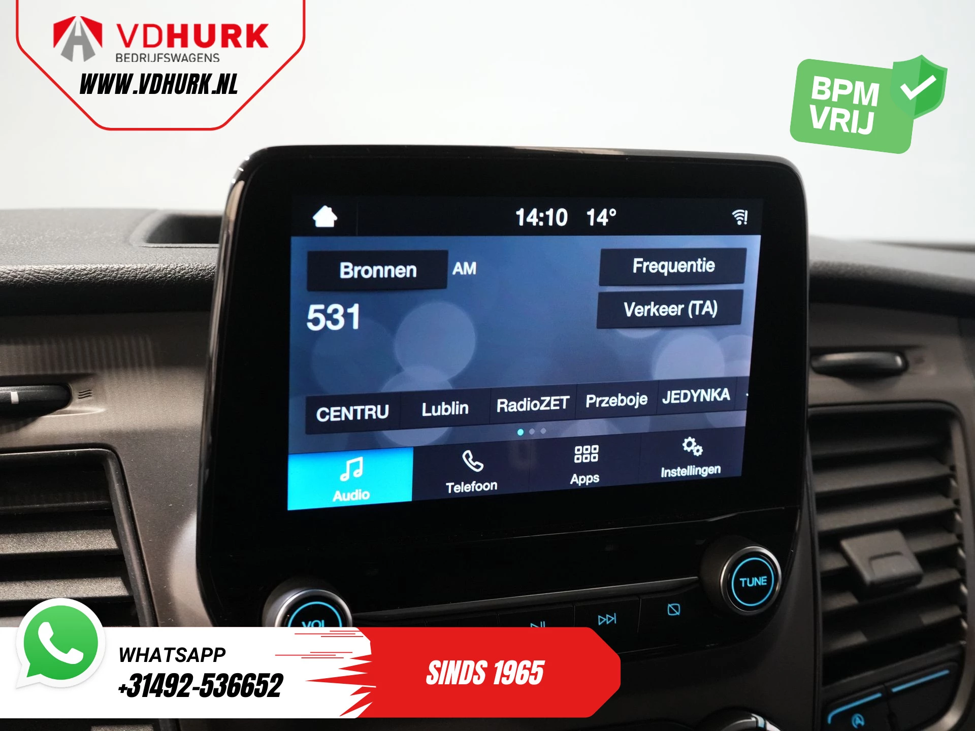 Hoofdafbeelding Ford Transit Custom