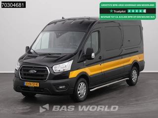 Ford Transit 130pk Automaat L3H2 Navi Airco Cruise Camera Parkeersensoren v+a SYNC Display Euro6 L3 Airco Cruise control
