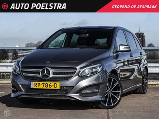 Hoofdafbeelding Mercedes-Benz B-Klasse Mercedes-Benz B-klasse 180 Ambition Automaat Navigatie LED Trekhaak Cruise Control Leder 18"