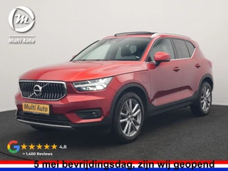 Volvo XC40 T5 Recharge Inscription PHEV 262pk Dealer O.H | Trekhaak af Fabriek | Panodak | Adaptive Cruise | Lederen Sportstoelen Verwarmd | 19"L.M | Camera | Keyless | Apple Carplay | Plug In Hybrid