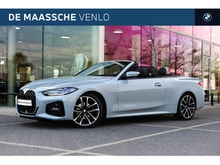 BMW 4 Serie Cabrio 420i High Executive M Sport Automaat / Achteruitrijcamera / Air Collar / Stoelverwarming / Active Cruise Control / Ambiance verlichting / Stuurverwarming