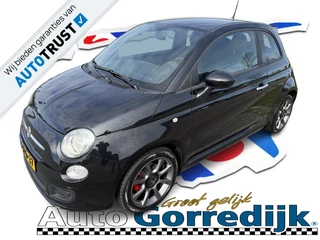 Fiat 500 0.9 TwinAir Turbo Lounge  500 S 1/2 LEDER,AIRCO,LMV,