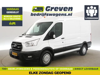 Ford Transit 350 2.0 TDCI L2H2 Trend Airco Cruise Camera Carplay LED 3 Persoons PDC Elektrpakket