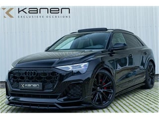 Audi Q8 55 TFSI e Quattro S-line Panodak ACC Trekhaak Matrix B&O Stoelventilatie 23 inch