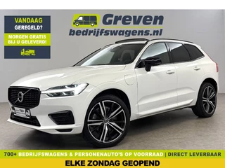 Volvo XC60 2.0 T6 Recharge 340PK Plug-in Hybrid AWD R-design Pano LED H/K Virtual Carlpay Camera Memory Clima Cruise Navi PDC 21''LMV