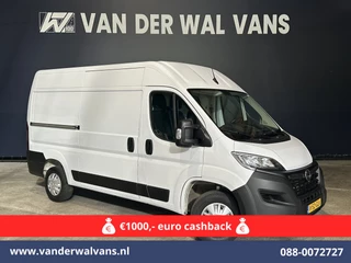 Opel Movano 2.2 CDTI 120pk L2H2 Euro6 # Airco | Navigatie | Camera | Cruisecontrol | Parkeersensoren Bluetooth-telefoonvoorbereiding, Bijrijdersbank