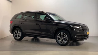 Skoda Kodiaq 1.5 TSI Sportline Business 7p. Leder-Alcantara Stoelverwarming Camera Navigatie