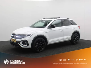 Volkswagen T-Roc R-Line 1.5 TSI 150pk DSG Automaat Black Style, Panoramadak, Adaptive cruise control, Navigatie, Achteruitrijcamera, LED matrix koplampen, Stoelverwarming