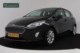 Hoofdafbeelding Ford Fiesta Ford Fiesta 1.0 EcoBoost Titanium (NAVIGATIE, CRUISE CONTROL, LED, CLIMATE, NL-AUTO, GOED ONDERHOUDEN)