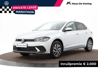 Volkswagen Polo Life Edition 1.0 TSI 95 pk 5 versn. Hand · Airconditioning automatisch, 2-zone (climatronic) · regensensor ·