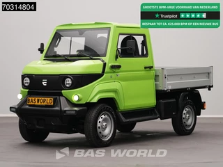 EVUM Motors aCar 4x4 Open Laadbak 100% Elektrisch 23kWh Pritsche Pickup