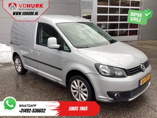 Volkswagen Caddy 1.6 TDI 100 pk Aut. EXPORT DB-Riem V.V/ Leder/ Stoelverw./ Cruise/ Airco/ LMV/ PDC/ Trekhaak