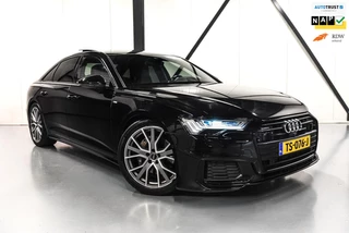 Hoofdafbeelding Audi A6 Audi A6 Limousine 50 TDI Quattro 3 x S-Line | PANO | Softclose | HUD | BOMVOL! | NAP |