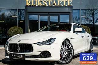 Hoofdafbeelding Maserati Ghibli Maserati Ghibli 3.0 S Q4|PANO|H&K|21'|CAMERA|STOELVENTILATIE