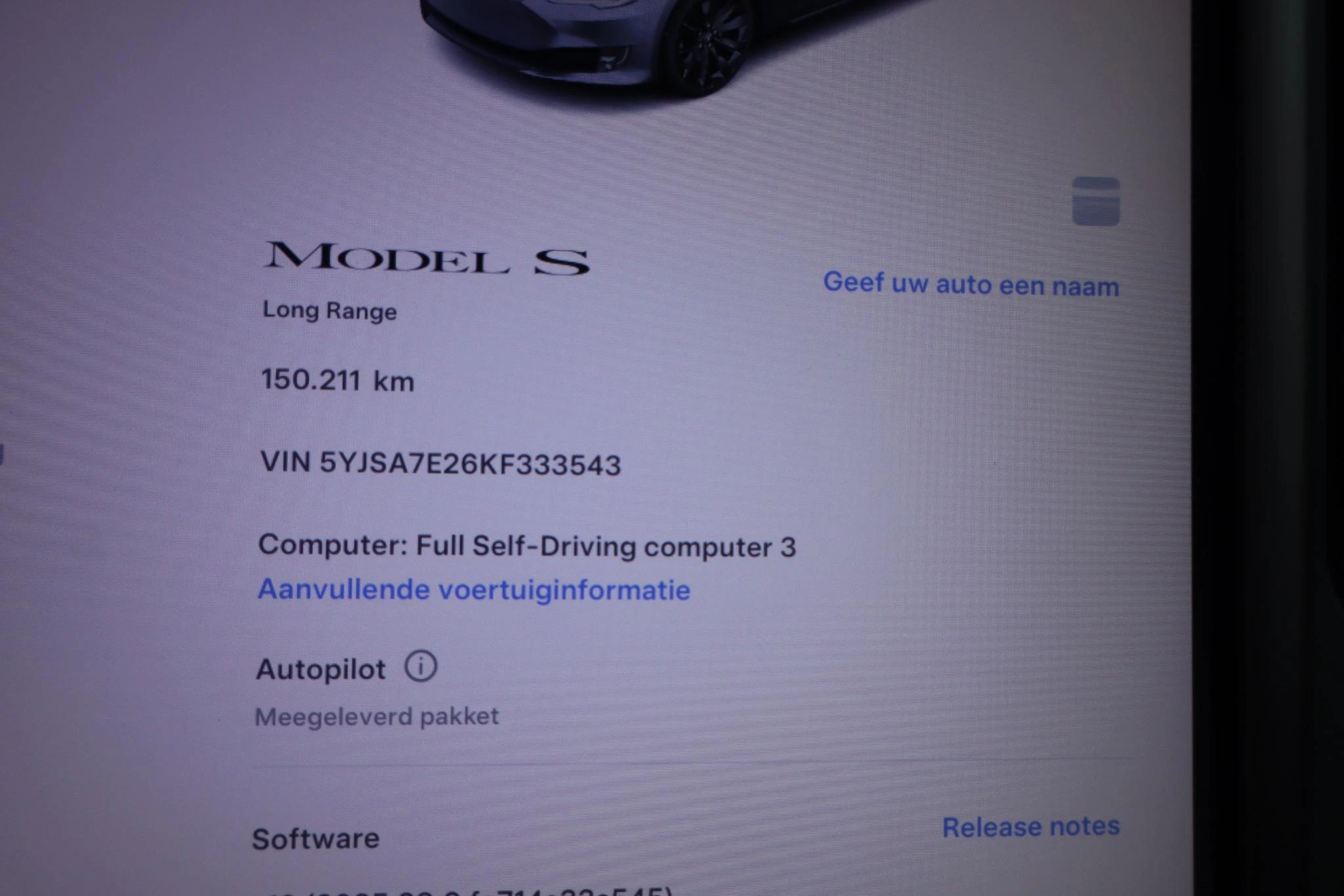 Hoofdafbeelding Tesla Model S