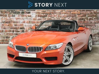 BMW Z4 Roadster sDrive35i High Executive M Sport Pakket Automaat / Navigatie Professional / Stuurverwarming / Cruise Control / Parkeersensoren / Leder / Hifi / Xenon / Stoelverwarming / Climate Control / Lichtpakket / Sportstoelen / 19 Inch