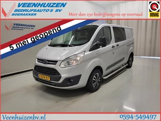 Ford Transit Custom 2.0TDCI L2/H1 Dubbele Cabine Euro 6!