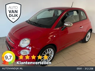 Fiat 500 1.0 TwinAir PopStar AIRCO ELEK RAMEN CHROOM SPIEGELS CENT VERG VELGEN LAGE KM STAND ZEER NETTE AUTO