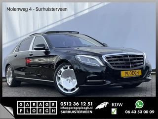 Hoofdafbeelding Mercedes-Benz S-Klasse Mercedes-Benz S-Klasse 600 Maybach V12 B&O(811) HUD 360° Nachtsysteem(610) Uniek