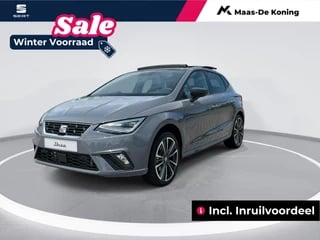 SEAT Ibiza FR Anniversary 1.0 85 kW / 115 pk EcoTSI Hatchback 5 deurs 6 versn. Hand | Panoramisch schuif/kantelddak | Graphene grey | Incl. Inruilvoordeel