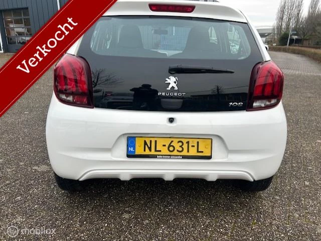 Hoofdafbeelding Peugeot 108