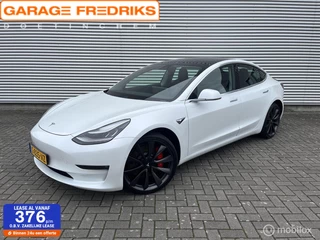 Tesla Model 3 Performance AWD 75 kWh | Pano | SOH 92,2% | Org. NL | Autopilot