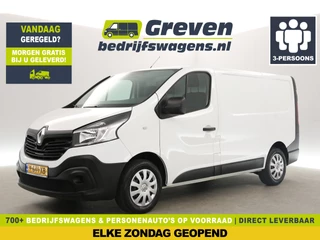 Renault Trafic 1.6 dCi T27 L1H1 Airco Cruise Navigatie 3 Persoons Parkeersensoren Elektrpakket