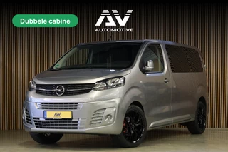 Opel Vivaro 2.0 DC 145 PK L2 AUT | Dubbel cabine | 6-Zitter | Navigatie | CarPlay | Trekhaak | DAB | Airco | Cruise control | F1 Flippers | Betimmering | Nieuwe APK | Dealer onderhouden | 6 maanden garantie