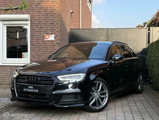 Audi A3 Sportback 35 TFSI 150PK S-Line Led Virtual ACC Leder Black Pack 18 Inch Lane Assist Dodehoek DAB