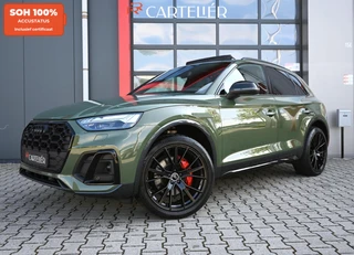 Audi Q5 50 TFSI e S-Line Quattro Competition | RS Leder | Pano | Camera | 21'' | B&O | Keyless | Digitaal Dash | Ambient+ | Matrix Led |Nav | Stoelverwarming voor + achter | Cruise | Carplay / Android Auto | Warmtewerend & geluidswerend glas