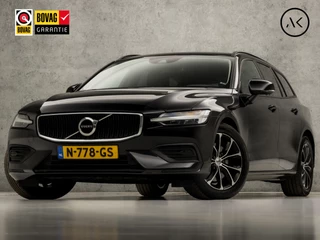 Volvo V60 2.0 B3 Sport 177Pk Automaat (APPLE CARPLAY, LEDER, CAMERA, GETINT GLAS, STUUR/STOELVERWARMING, ELEK SPORTSTOELEN, ADAPTIVE CRUISE, PARKEERSENSOREN, NIEUWSTAAT)