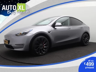 Hoofdafbeelding Tesla Model Y Tesla Model Y Performance AWD 75 kWh Autopilot Stoelverw. V+A Pano-dak