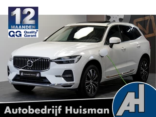 Volvo XC60 2.0 T8 AWD Long Range 335kW/455pk Aut8 Recharge Bright PANORAMADAK + GOOGLE NAVIGATIE&SERVICES + LANE ASSIST + EL.TREKHAAK + SUBWOOFER + CRUISE CONTROL + STOEL&STUURVERWARMING + CAMERA + KEYLESS ENTRY&GO + PARKSENSOREN V&A + 19" LM-VELGEN!!