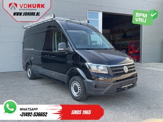 Volkswagen Crafter 2.0 TDI 180 pk DSG Aut. L3H3 Carplay/ Gev.Stoel/ 270Gr.Deuren/ Navi/ Imperiaal+Ladder/ Camera/ Cruise/ PDC