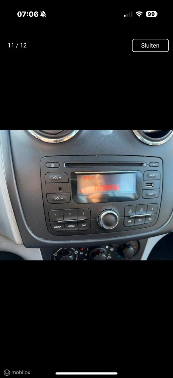 Hoofdafbeelding Dacia Sandero