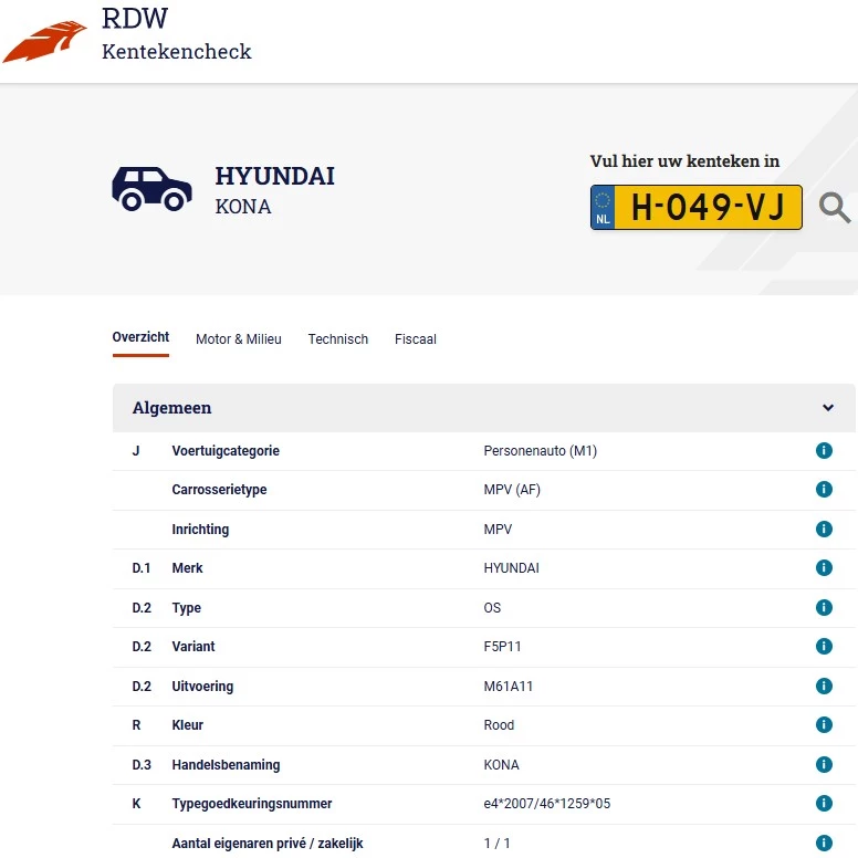 Hoofdafbeelding Hyundai Kona