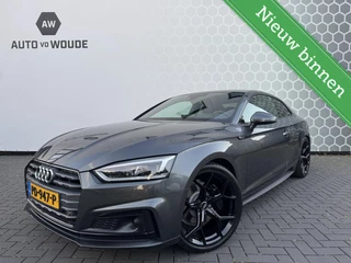 Audi A5 Coupé 2.0 TFSI Quattro Black pack S-line LED Leer